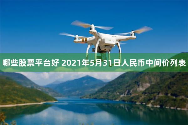哪些股票平台好 2021年5月31日人民币中间价列表