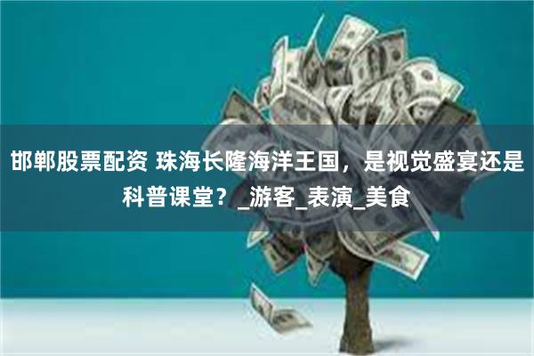 邯郸股票配资 珠海长隆海洋王国，是视觉盛宴还是科普课堂？_游客_表演_美食